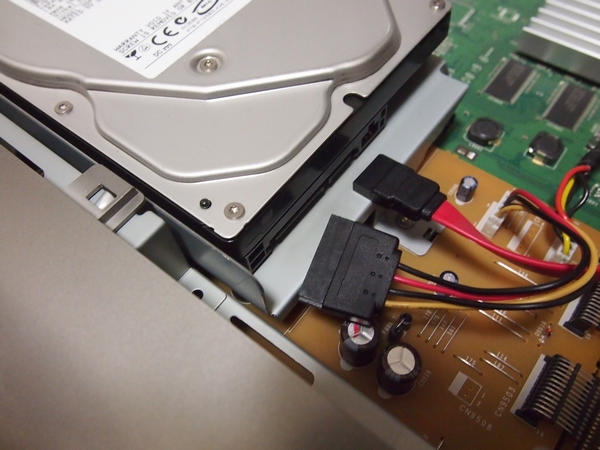 分解 古いdvd Hddレコーダーを分解しhddを取外す Sharp製dv Ac そういうのがいいブログ