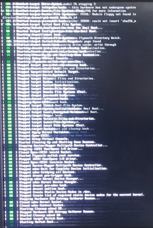 CentOS8.2(2004)のインストール画面