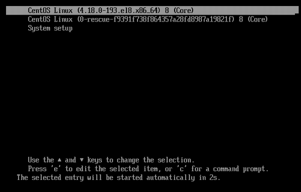 ESXi6.7u3にCentOS 8.2をインストールする手順 ESXi6.7u3にCentOS 8.2をインストールする手順