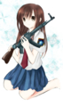 射撃訓練のある高校だったらいいのに。