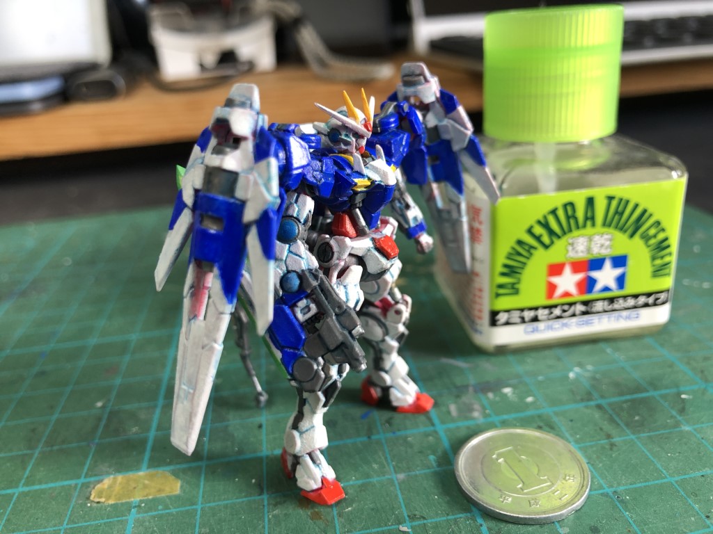ガンダムアーティファクト ダブルオーライザーを買って組み立て
