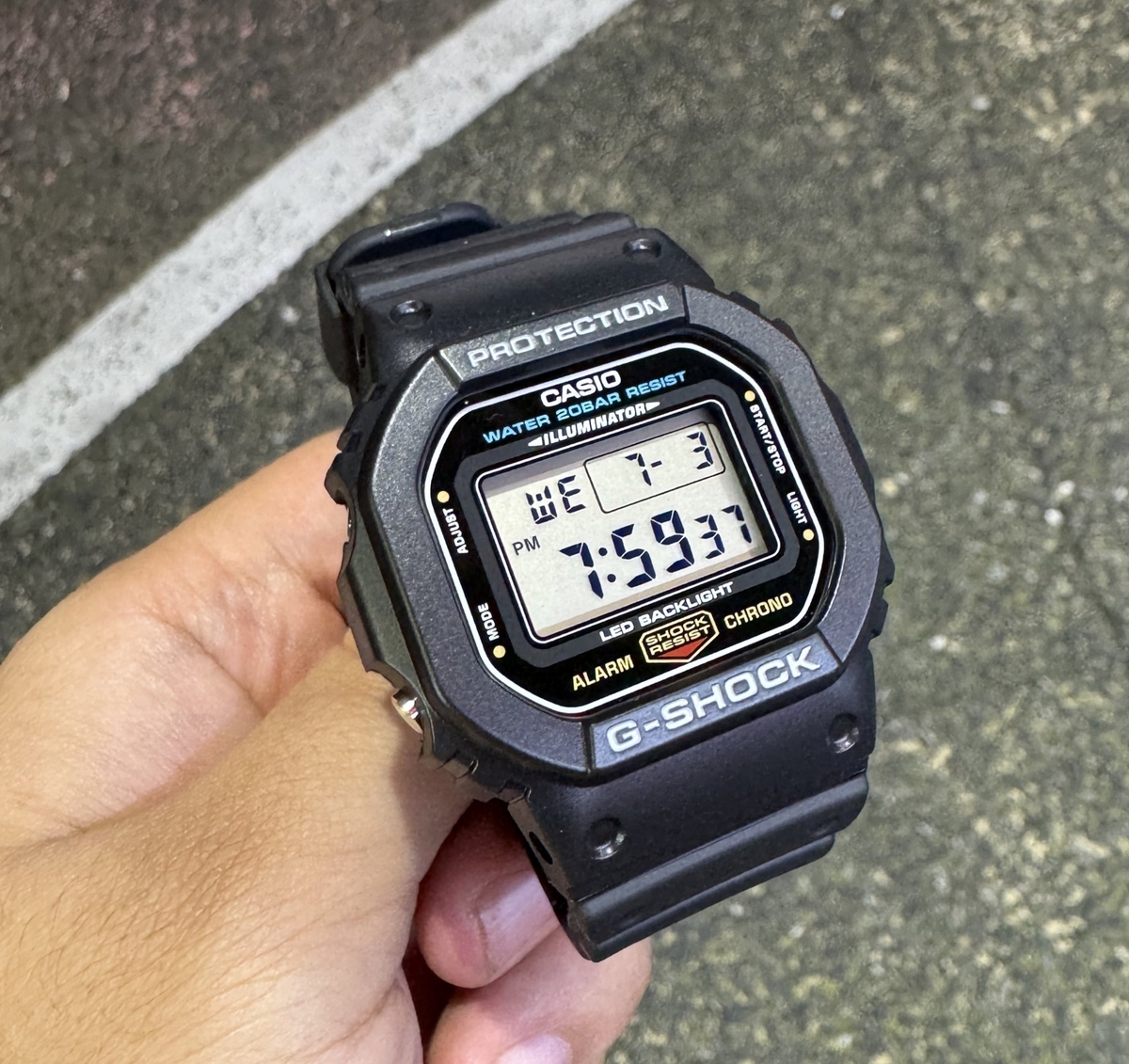 G 5600ue 1jf g-shock 5600 電波ソーラー 愛用しているG-SHOCKの話 -