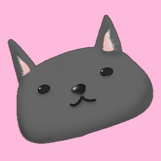 黒猫のイラスト