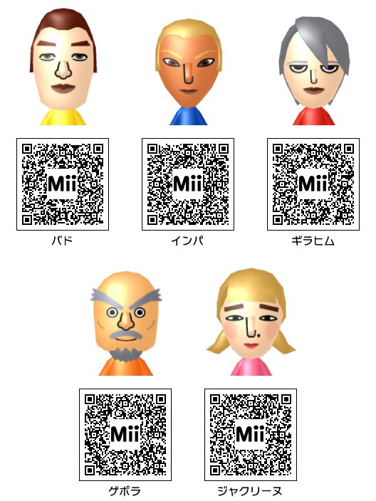 miiセルディアページ ゲーム】ゼルダの伝説 スカイウォードソード Mii - Mii Direct