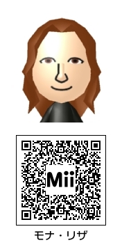 有名人】モナ・リザ Mii - Mii Direct