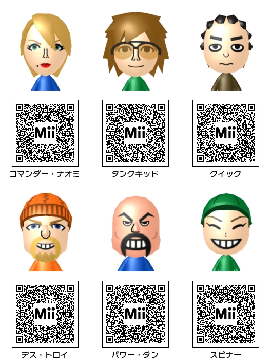 ゲーム】タンクトゥルーパーズ Mii - Mii Direct