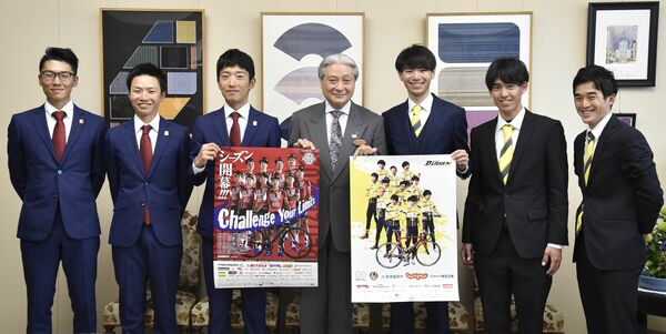 「開催に感謝、結果残す」 地元2チームが知事表敬 ツール・ド・とちぎ|県内主要,スポーツ|下野新聞「SOON」ニュース|下野新聞 SOON(スーン)
