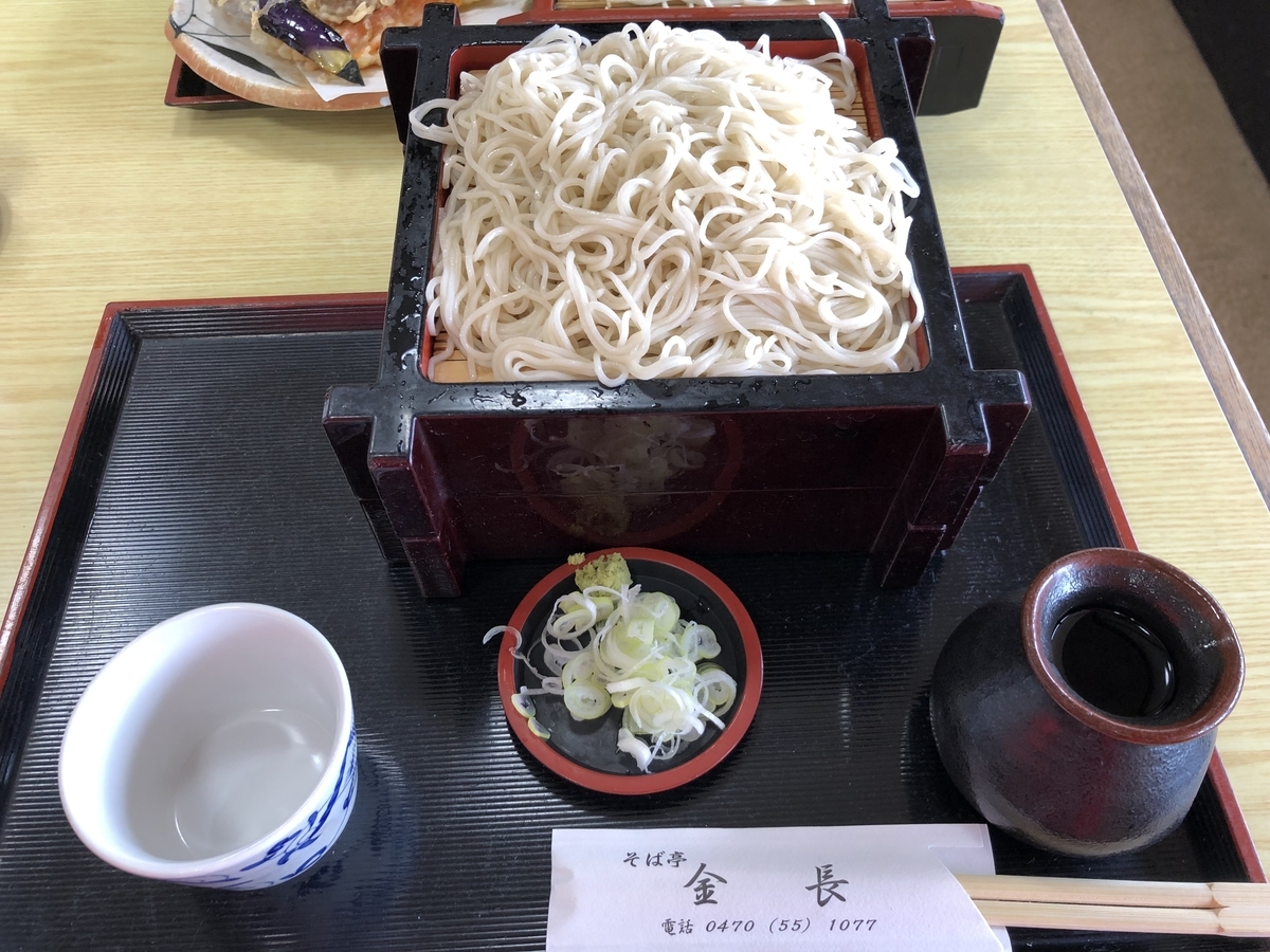 金長・「二段せいろそば」
