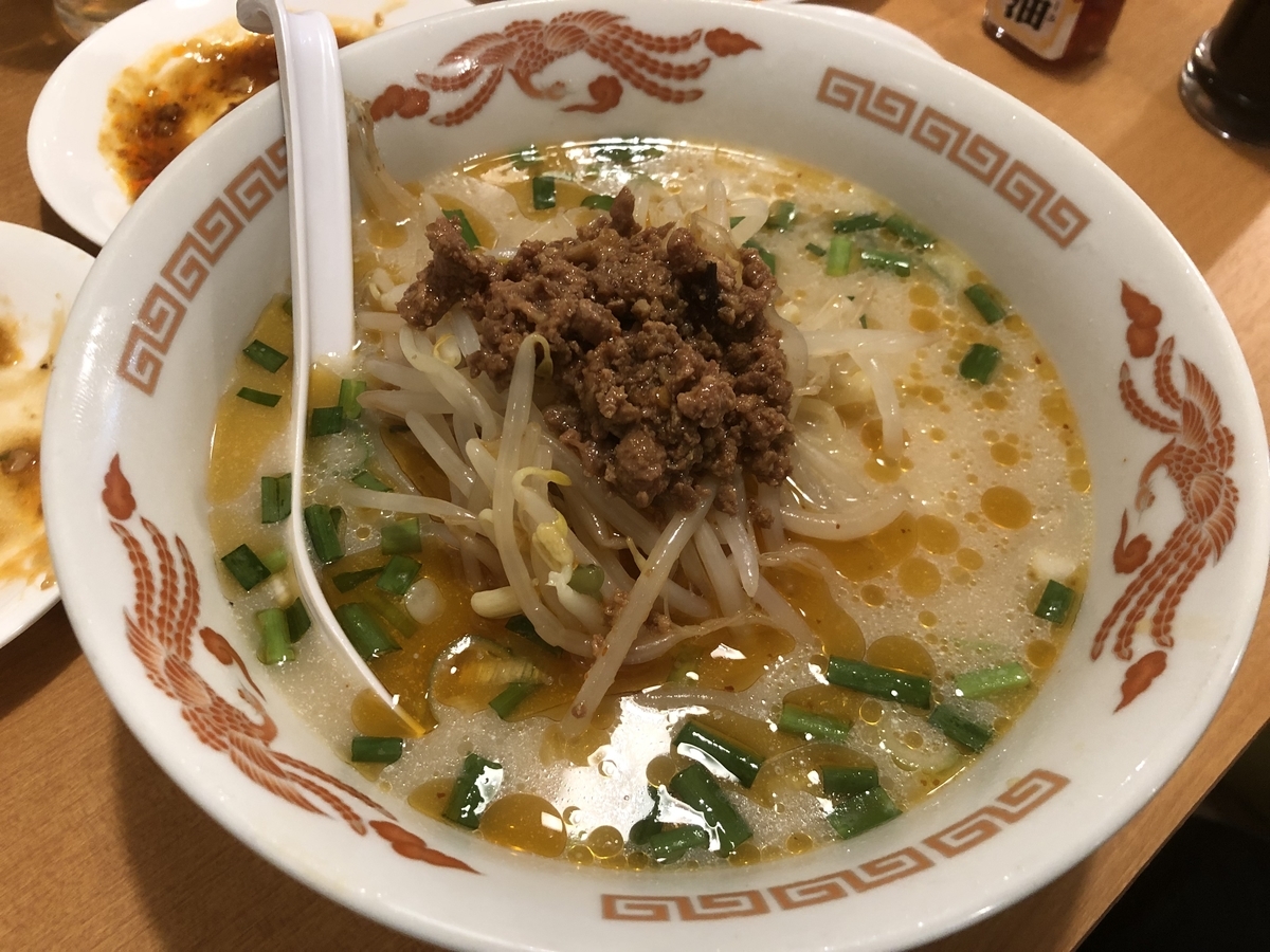 （上総湊）スタミナ食堂・「台湾豚骨ラーメン」