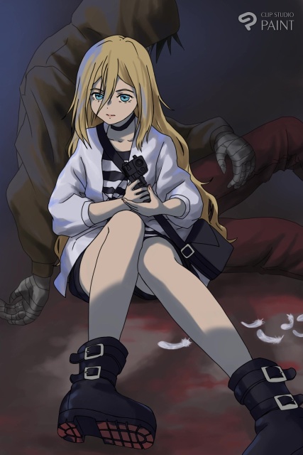 ※最終値下げ 殺戮の天使 キャンバスアート E6Vkq-HVEAQhv0n.jpg:large
