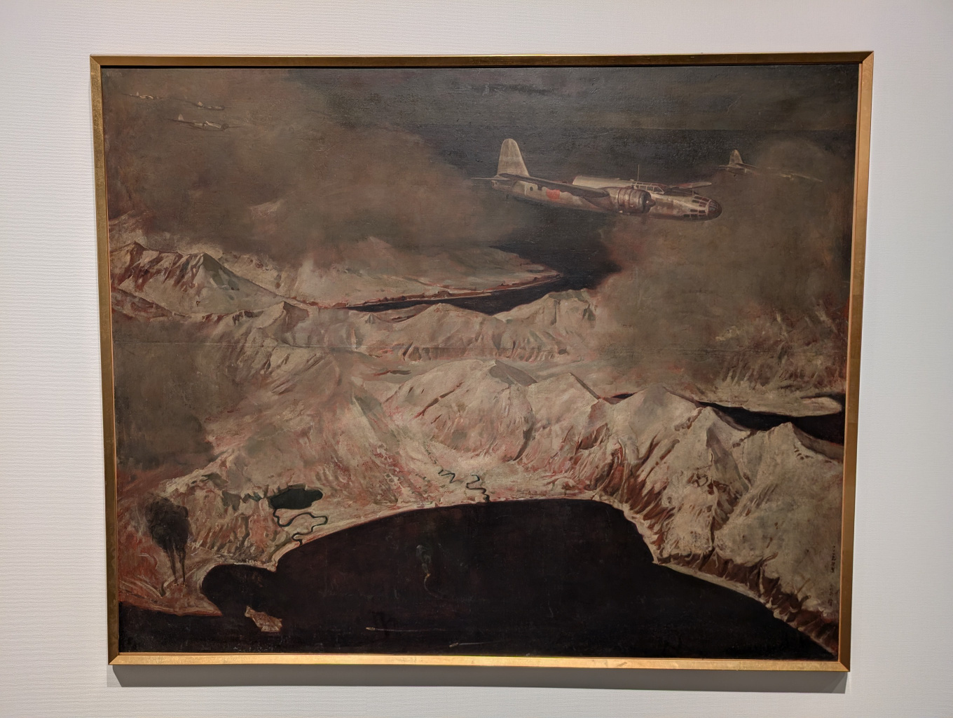 希少】戦中資料 陸軍作戦記録画と解説 23枚 チラシ・図録なし」の戦争