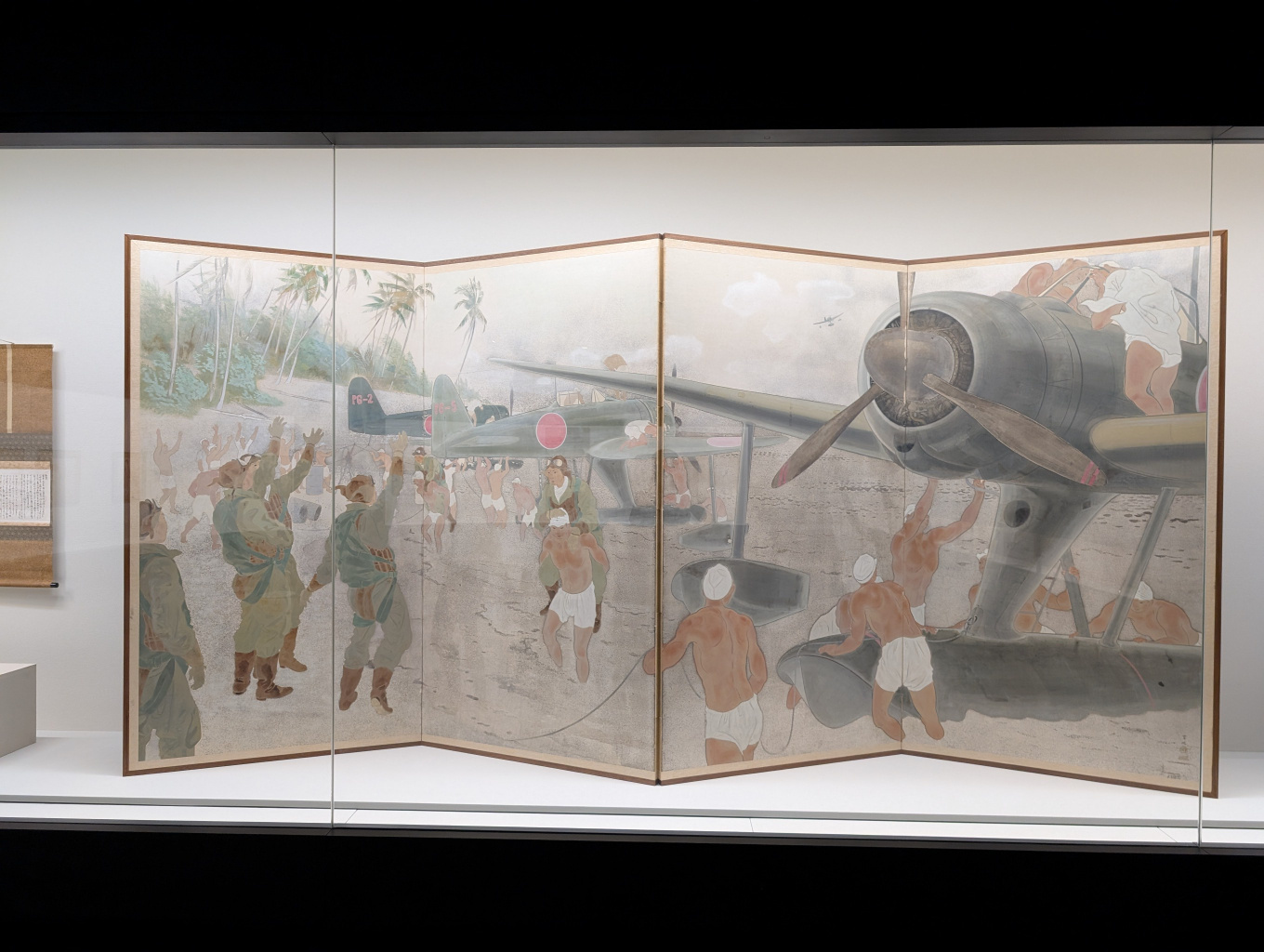 希少】戦中資料 陸軍作戦記録画と解説 23枚 チラシ・図録なし」の戦争