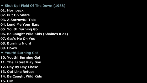 Aggressive Dogs / Shut Up! Field Of The Down And Use! Burning Go