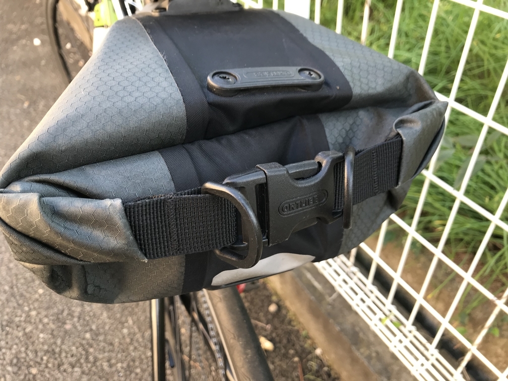 ORTLIEBサドルバッグ改造① ～2重ロック～。 - 長野人のロードバイク日記。