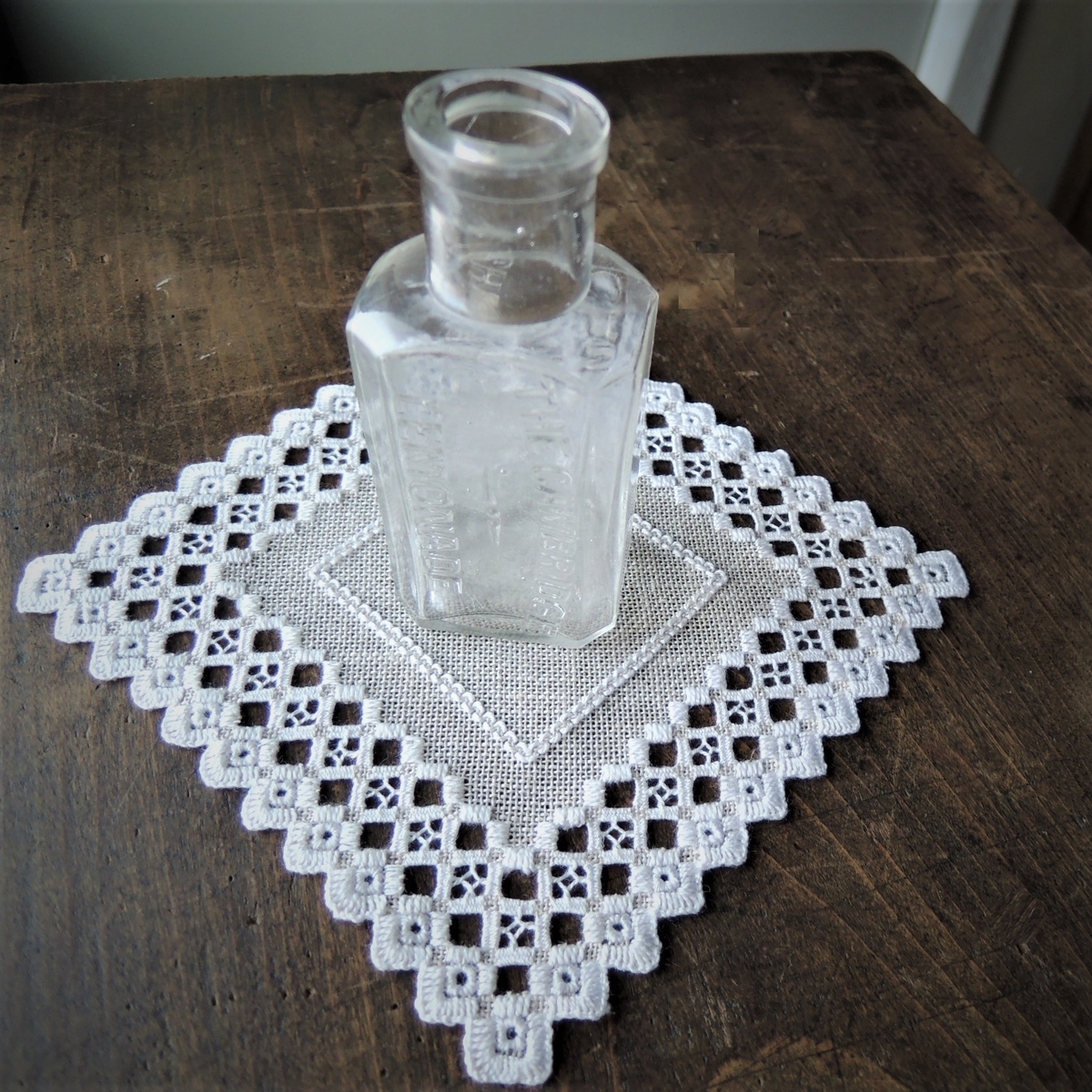 ハーダンガー刺繍、練習用ドイリー完成しました - spicy365days