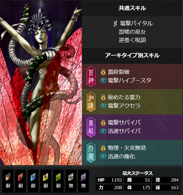 D2女神転生　新悪魔 イナルナ