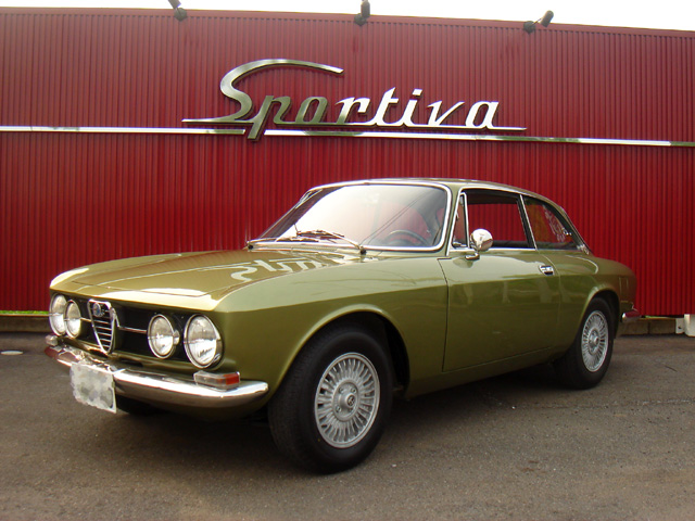 60年代の1750GTV、本日ご納車になります!!