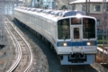 [小田急]逆光に輝く1091F出場試運転（2009年1月14日、鶴巻温泉駅にて）