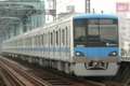 [小田急]白い足回りで真新しい4058Fの試運転（2009年8月5日、厚木駅にて）