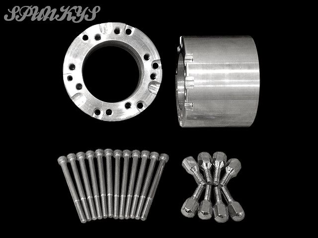 ホンダジャイロ用マルチホイールスペーサー100mm ワイドホイール 