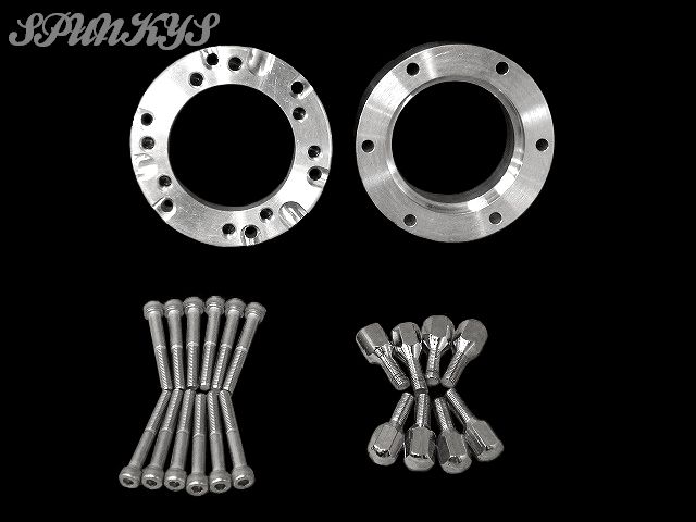 ホンダジャイロ用 マルチホイールスペーサー40mm 4穴変換 ワイド 