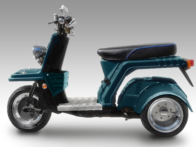 ジャイロX TD01 ワイドフェンダー ミニカー登録