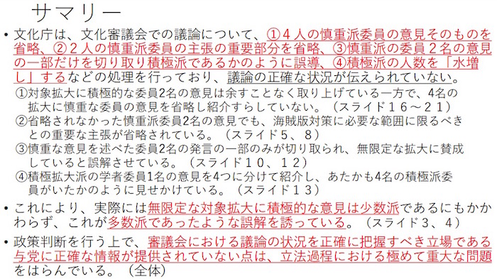 ワーキンググループによる検証レポート 画像:ワーキンググループによる検証レポート