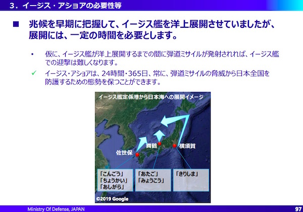 防衛省の説明資料1 画像:防衛省の説明資料1