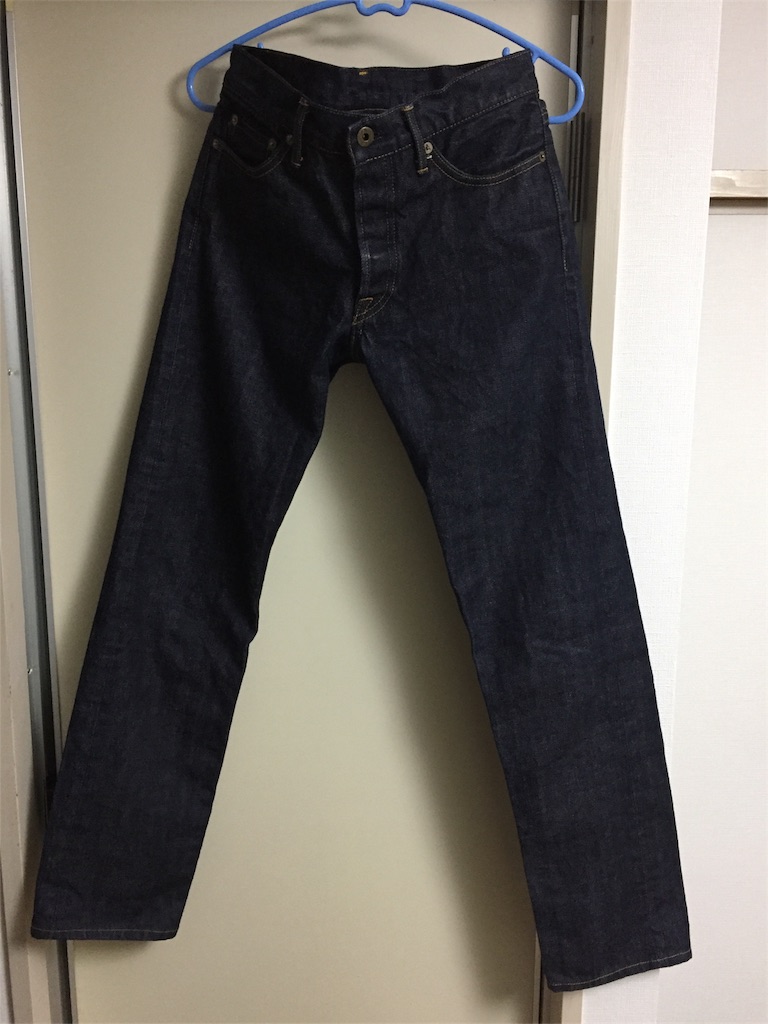 Japan Blue Jeans JB0406、一度目の洗濯。 - 365日をJ棟で