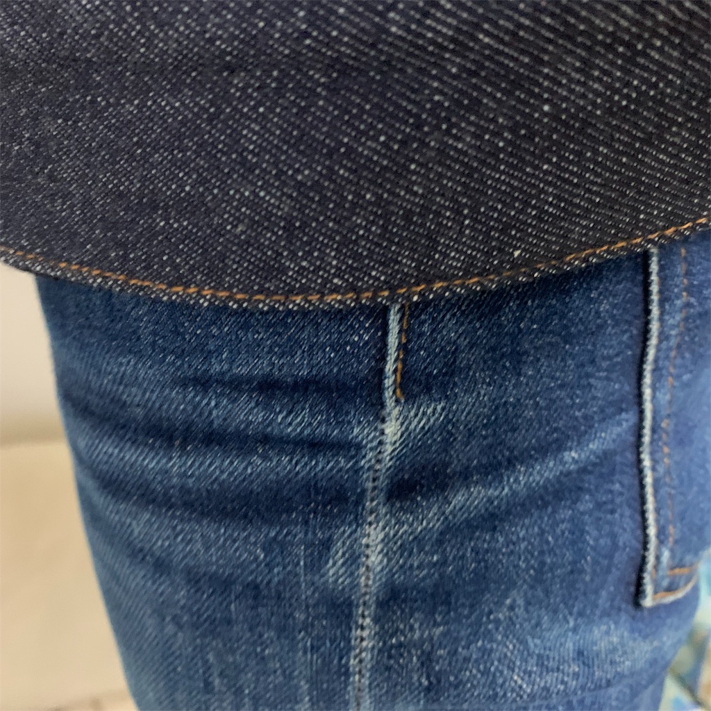 A P C のデニムジャケット Veste Jean Work を着倒す部 365日をj棟で