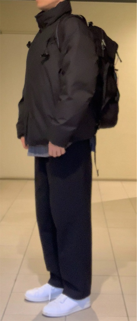 Muji Laboのダウンブルゾン 365日をj棟で