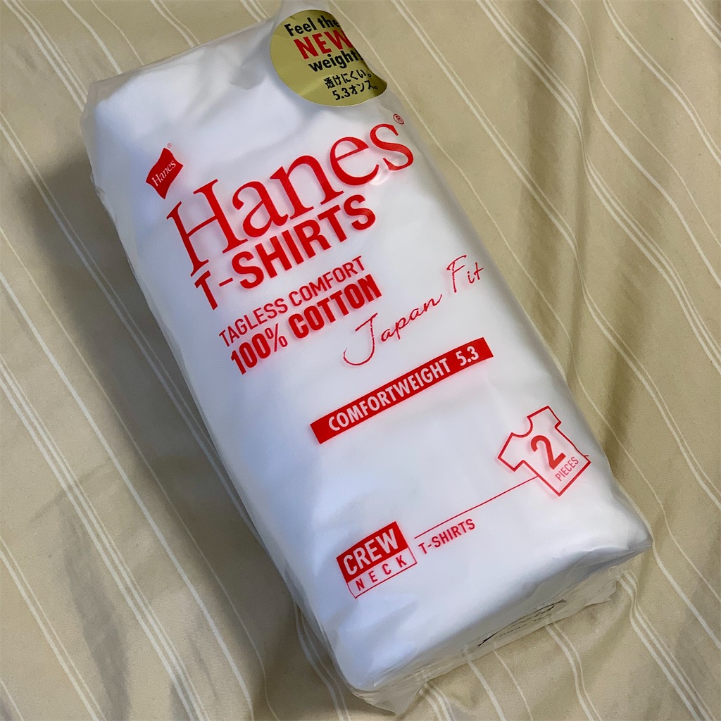 Hanes Beefyの白いtシャツ 365日をj棟で