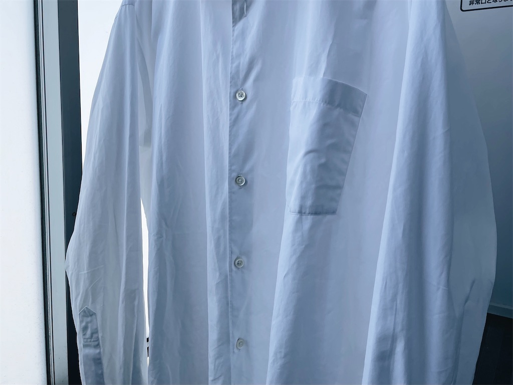 MARGARET HOWELL マーガレットハウエル フェイバリットシャツ L PLAIN COTTON POPLIN | MARGARET HOWELL（マーガレット