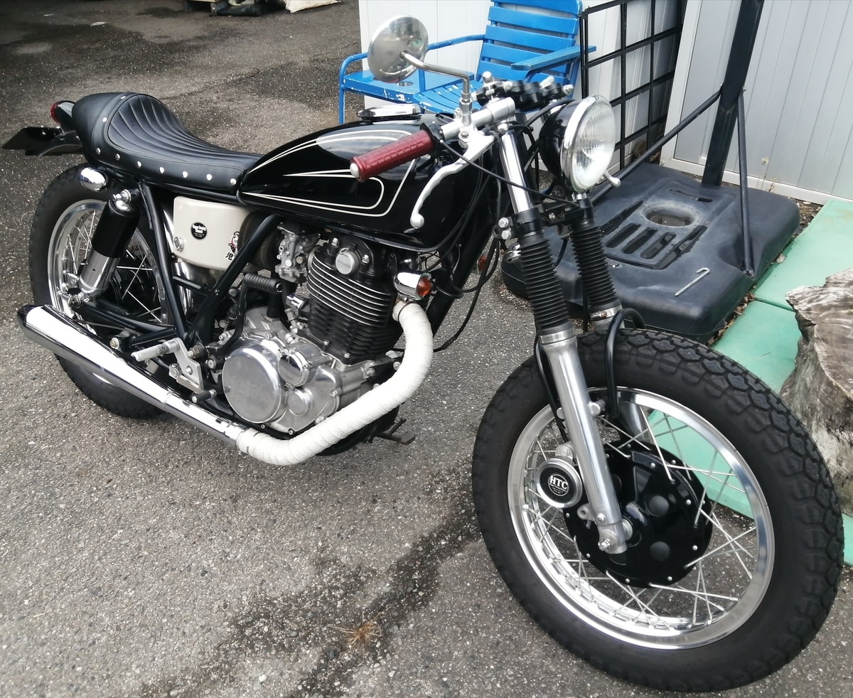 SR400カフェレーサー - ハガーツーリングブログ