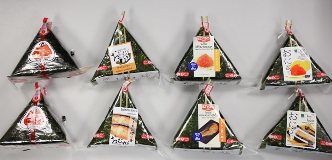 タイにおける日本の味 - コンビニで販売される「おにぎり」 - シラチャ