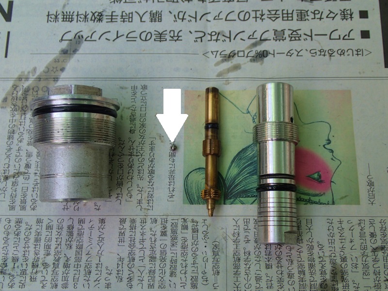 NSR250R・SE(MC21)用Fﾌｫｰｸ左の分解/部品取り - 無限∞空間ｰ新館