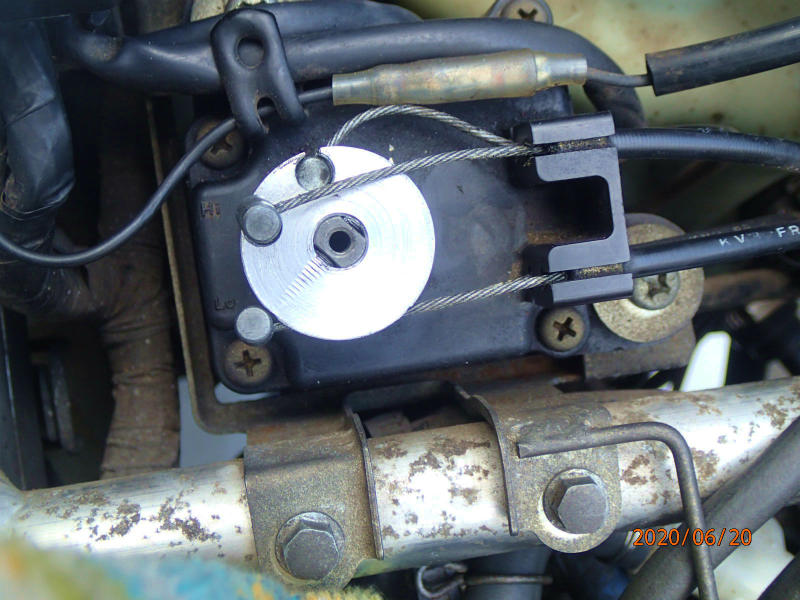 ○NSR250 MC21 RCバルブサーボモーターset○検）2スト ワイヤー