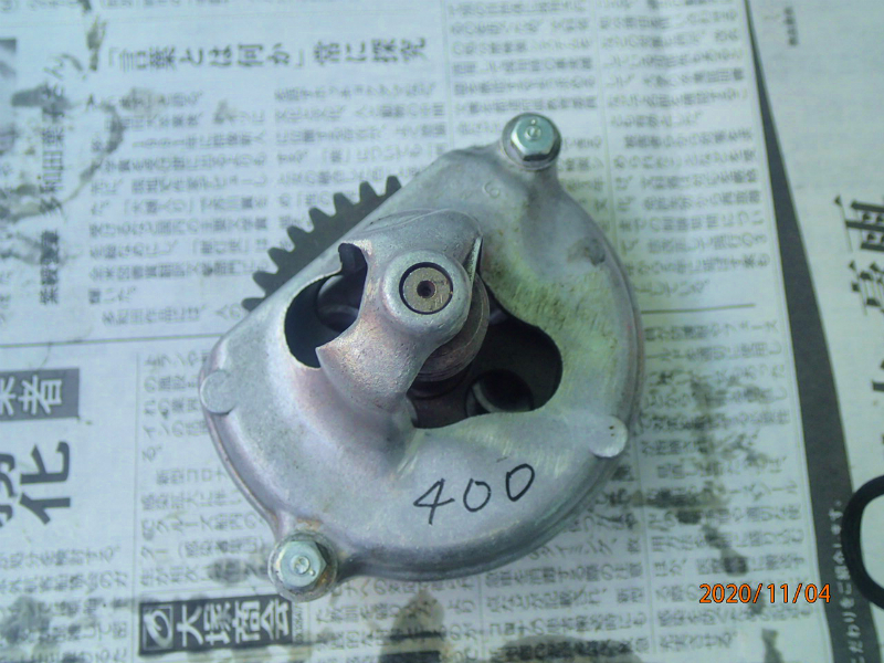 cb400fcb400fourオイルポンプ トゲトゲし