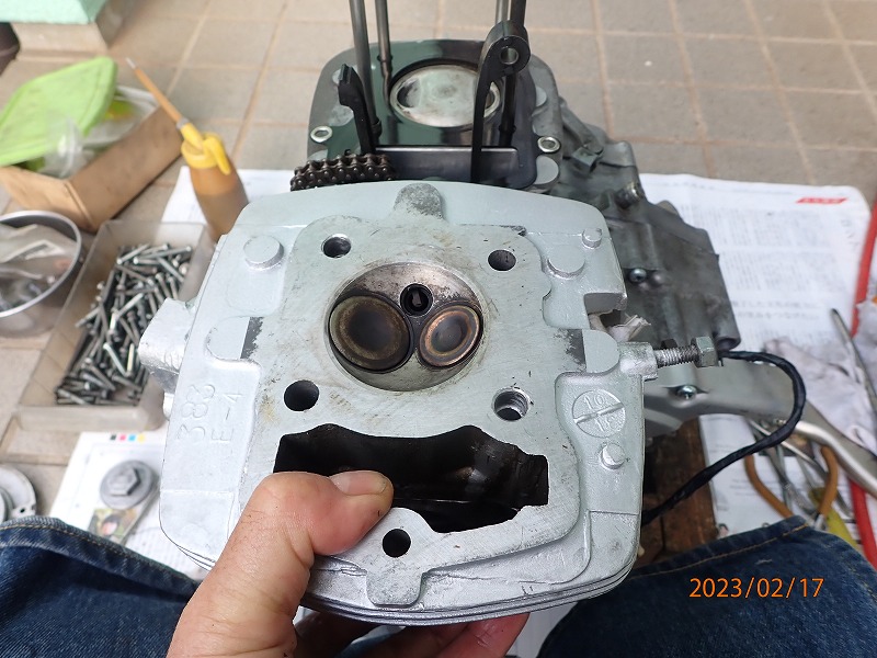 CB125JXｴﾝｼﾞﾝｰ14号機(J)-5(腰上組立/完成) - 無限∞空間ｰ新館