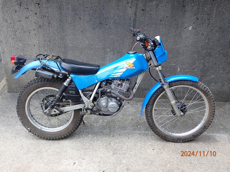 TL125 カスタム車両　レストアベース　MT車と交換希望 TL125(JD06-2/170cc) 整備-6（ｸﾗｯﾁ張付修理/電装確認） - 無限∞空間ｰ新館
