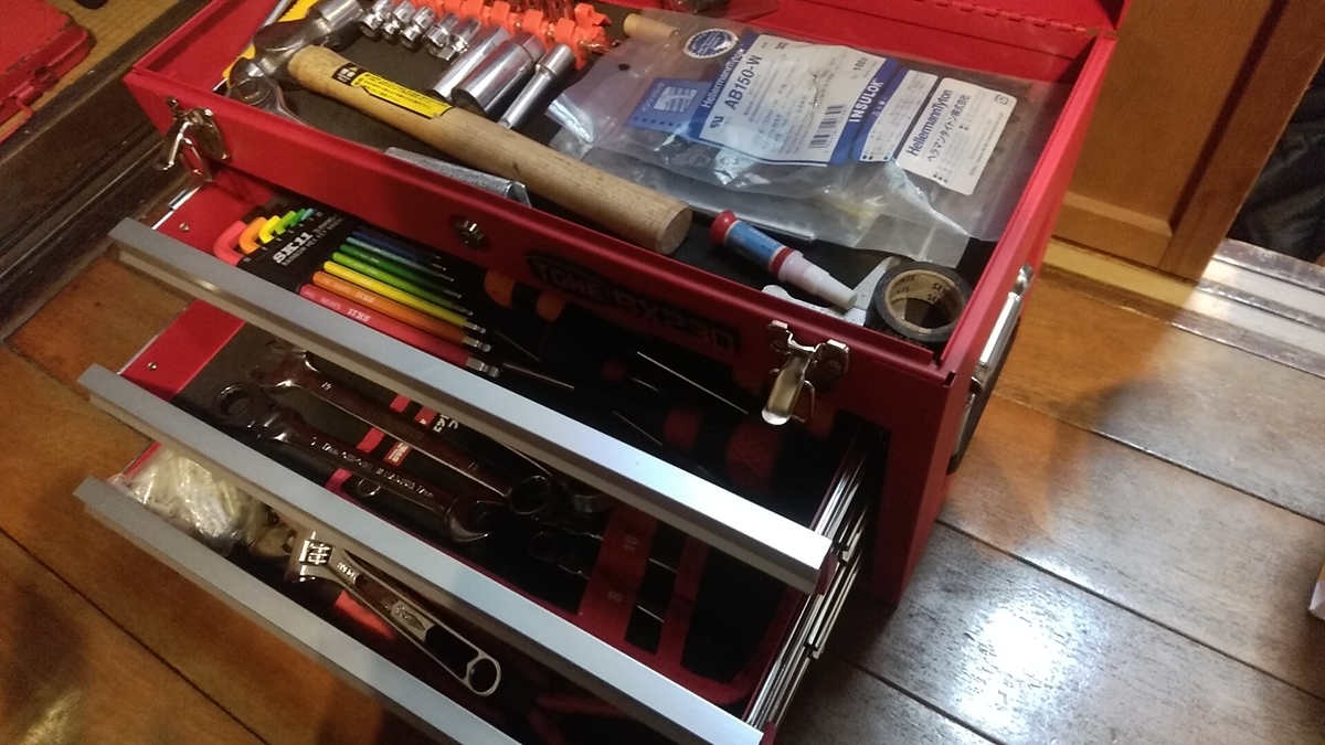 TONEのツールチェストBX230を買った件 - srtarouのブログ