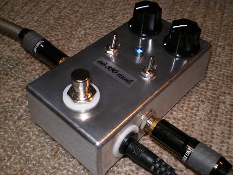 ☆Maxon OD-880 mod.（完成!!!）☆ - SHA-KE'S Blog ※ギター改造