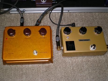 ☆KLON CENTAUR（実機比較!!!）☆ - SHA-KE'S Blog ※ギター改造