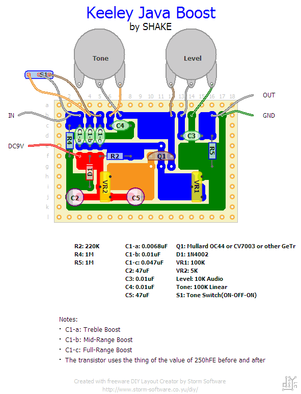 ☆Keeley Java Boost（キタね!!!）☆ - SHA-KE'S Blog ※ギター改造と