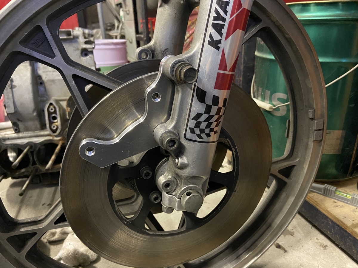 GS750E用 キャリパーサポートキットについて - ss34-heartのブログ