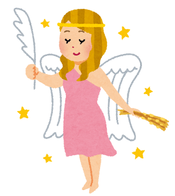 乙女座のイラスト(星座)