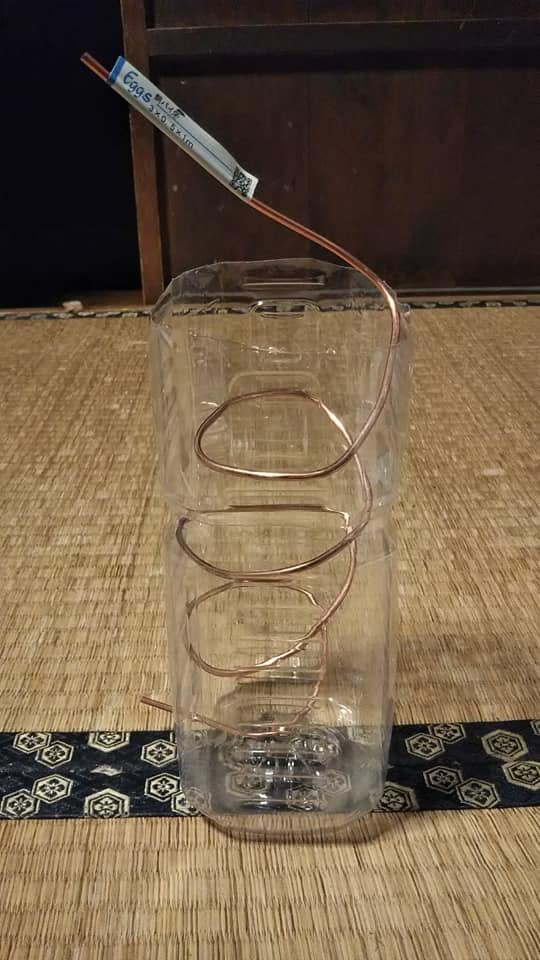 蒸留器の自作 しーちゃんの遊ぶこと 楽しむこと 経験すること