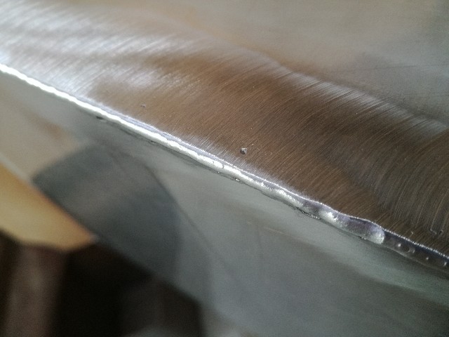 溶接工が製作したステンレス時計 ステンレスrst