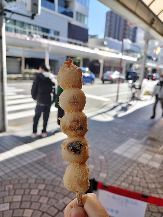 新雀本店のきなこ団子