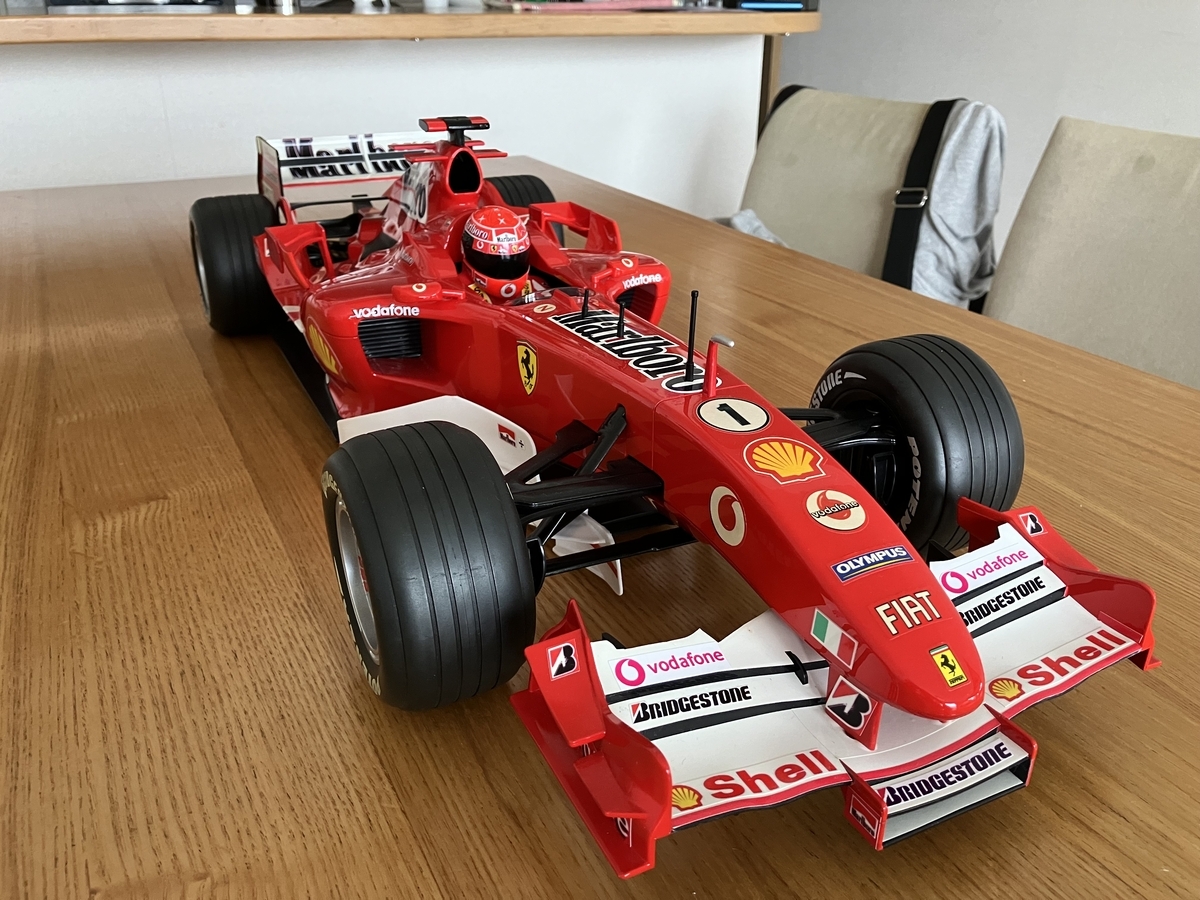 1/7 フェラーリF2005 - ミニカーとラジコンの思い出
